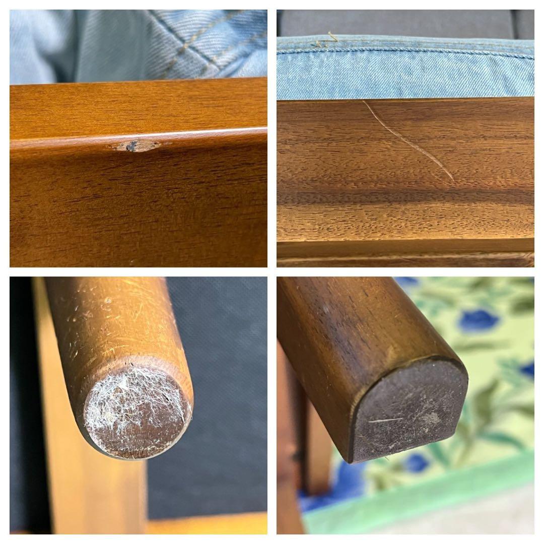 unico ウニコ SWELLA スウェラ デニム地 ベンチソファ　オットマン