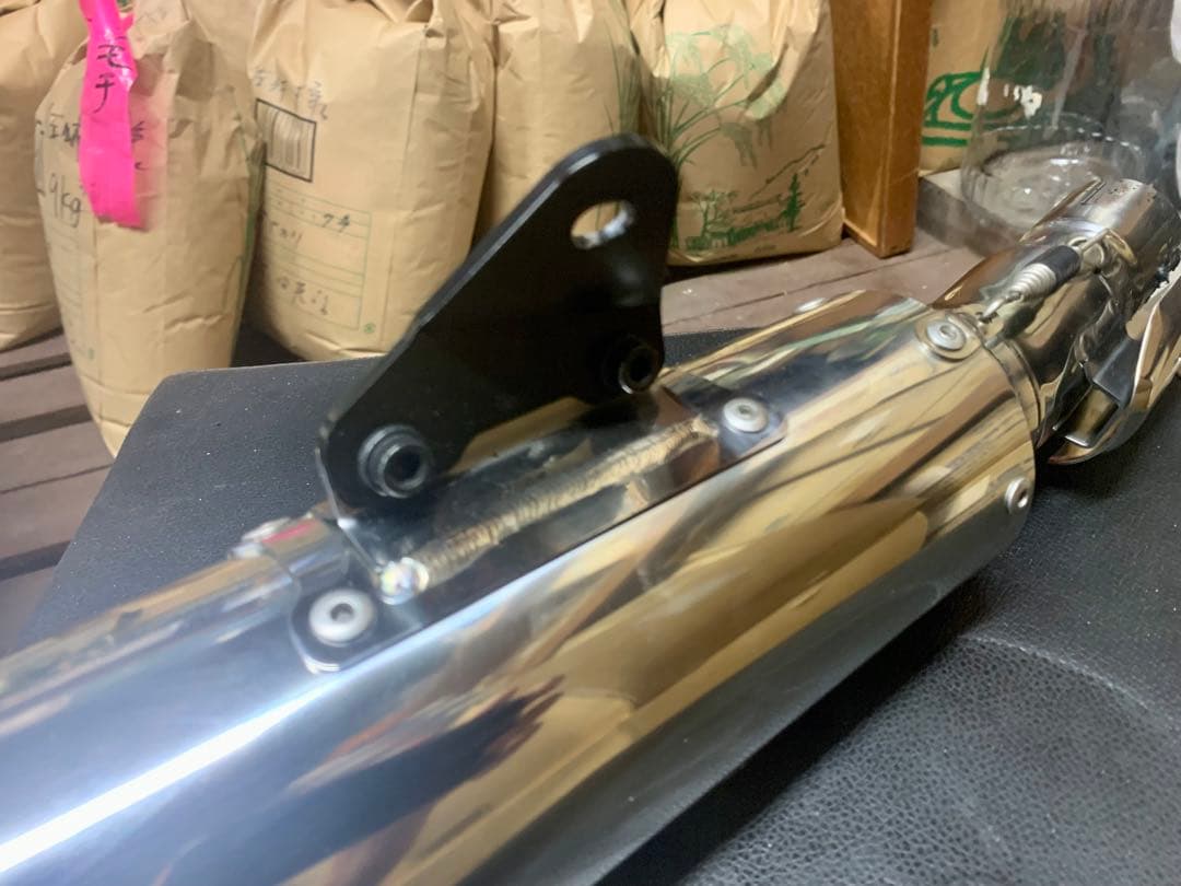 ホンダGB350用 モリワキ（MORIWAKI）スリップオンショートメガホン