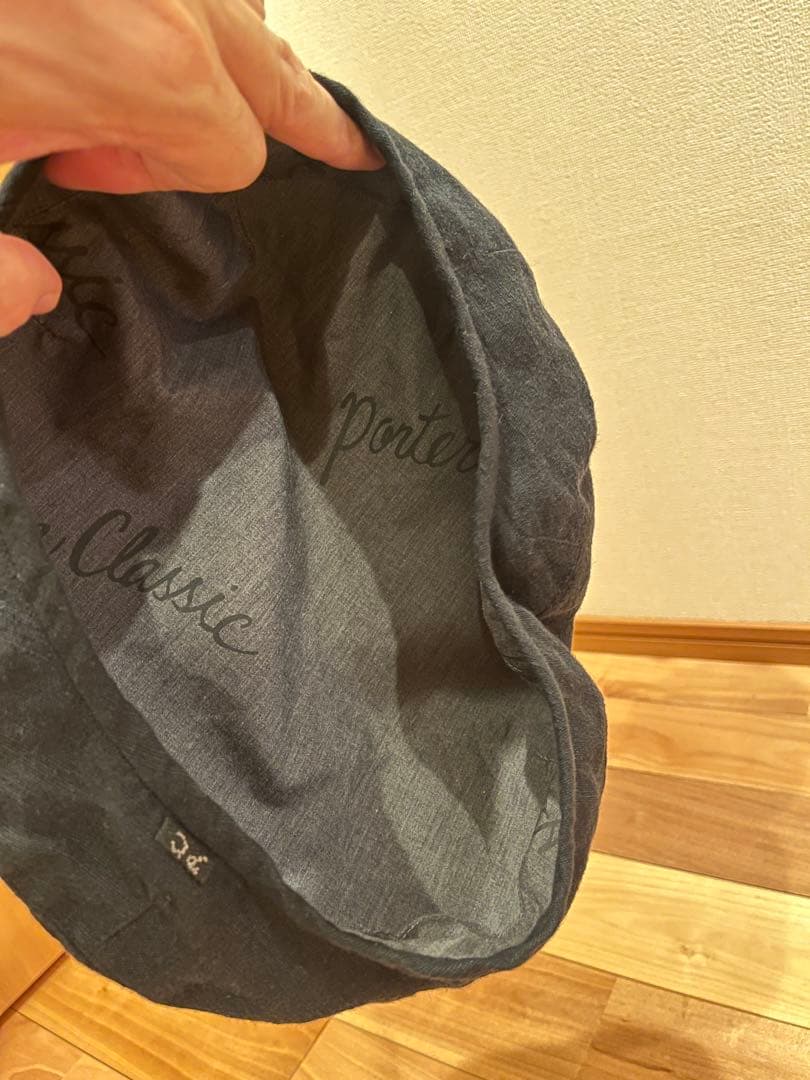 Porter Classic ベレー帽BERET BLACK L〜XLサイズ