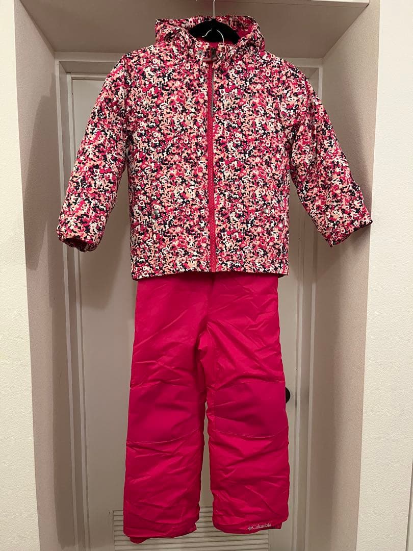 Columbia コロンビア　キッズ　スキーウェア　セットアップ　XS