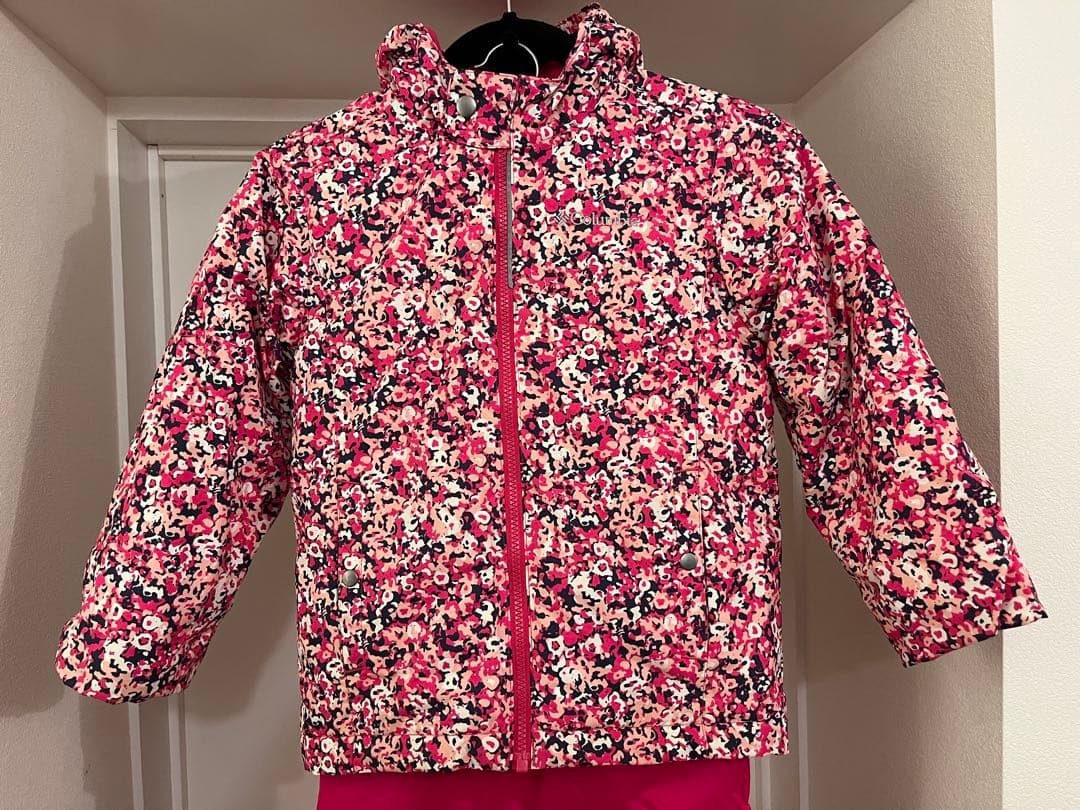 Columbia コロンビア　キッズ　スキーウェア　セットアップ　XS