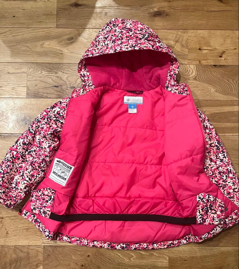 Columbia コロンビア　キッズ　スキーウェア　セットアップ　XS