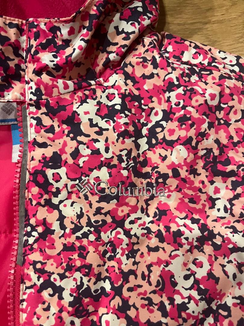 Columbia コロンビア　キッズ　スキーウェア　セットアップ　XS