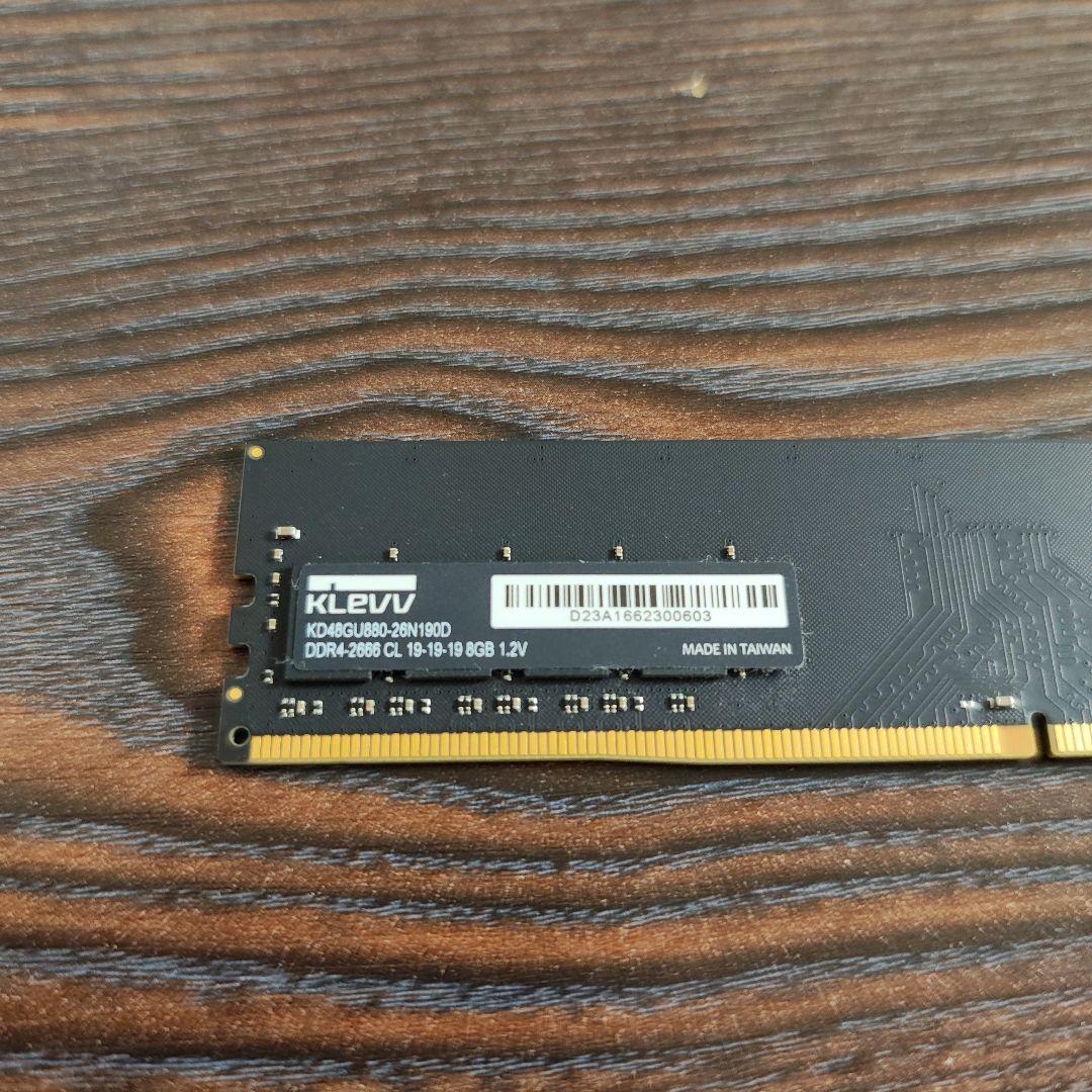 【8GB×2枚】 デスクトップPC用 メモリ　DDR4-2666