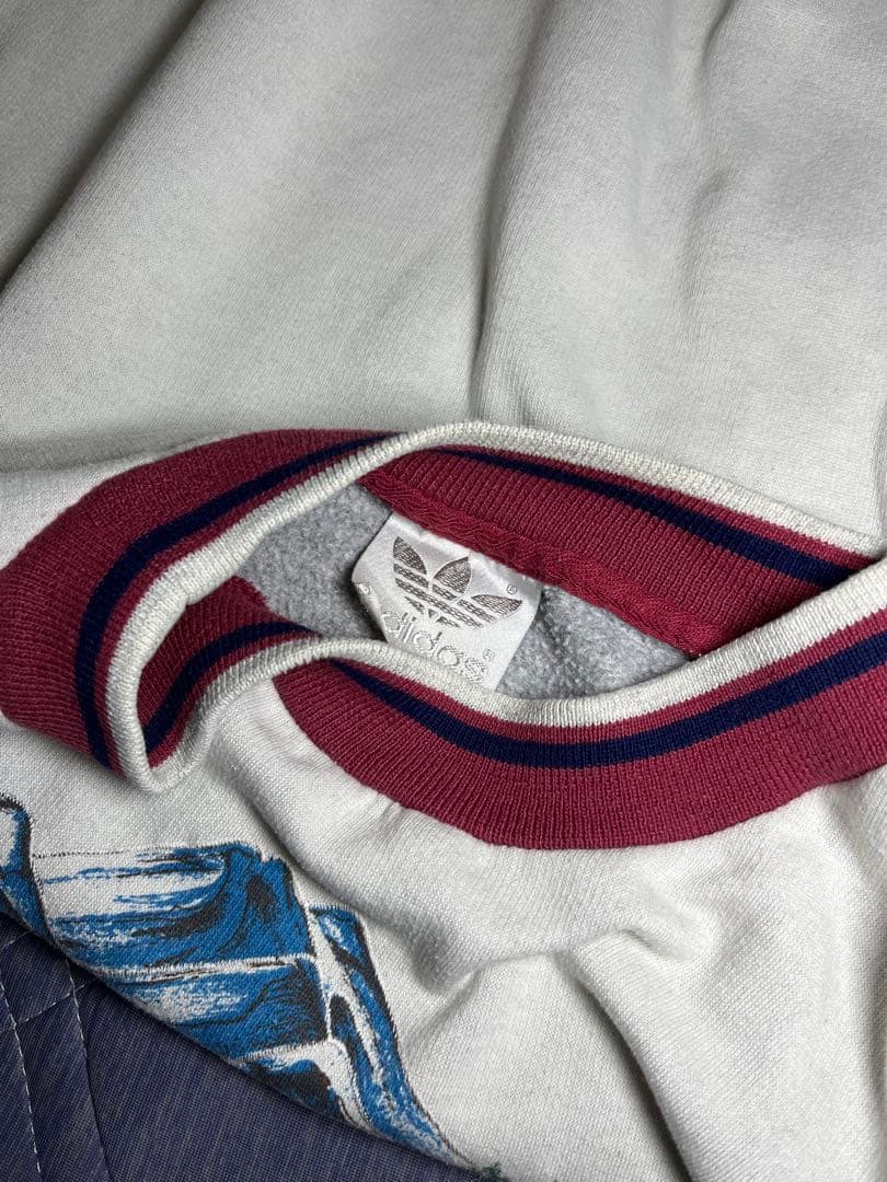 adidas 80s スウェット　アディダスマウンテン　レア　希少　ヴィンテージ