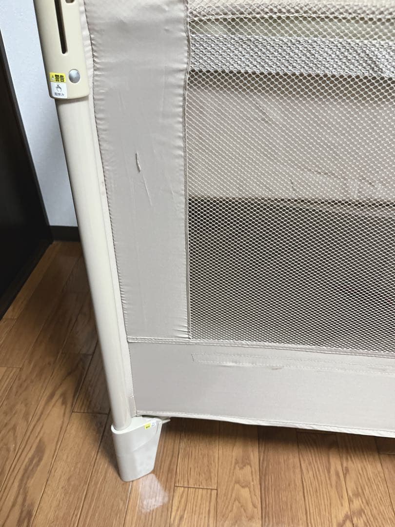 【美品】アップリカ ココネルエアー ベビーベッド サークル 寝具