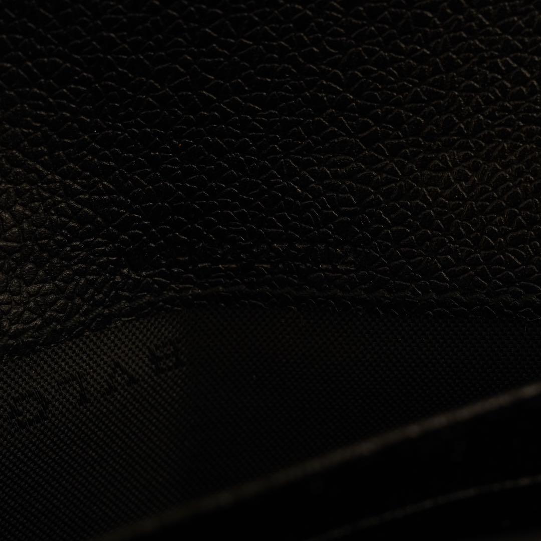 未使用品　BVLGARI ブルガリ　長財布　ロゴプレート　ミレリゲ　ブラック