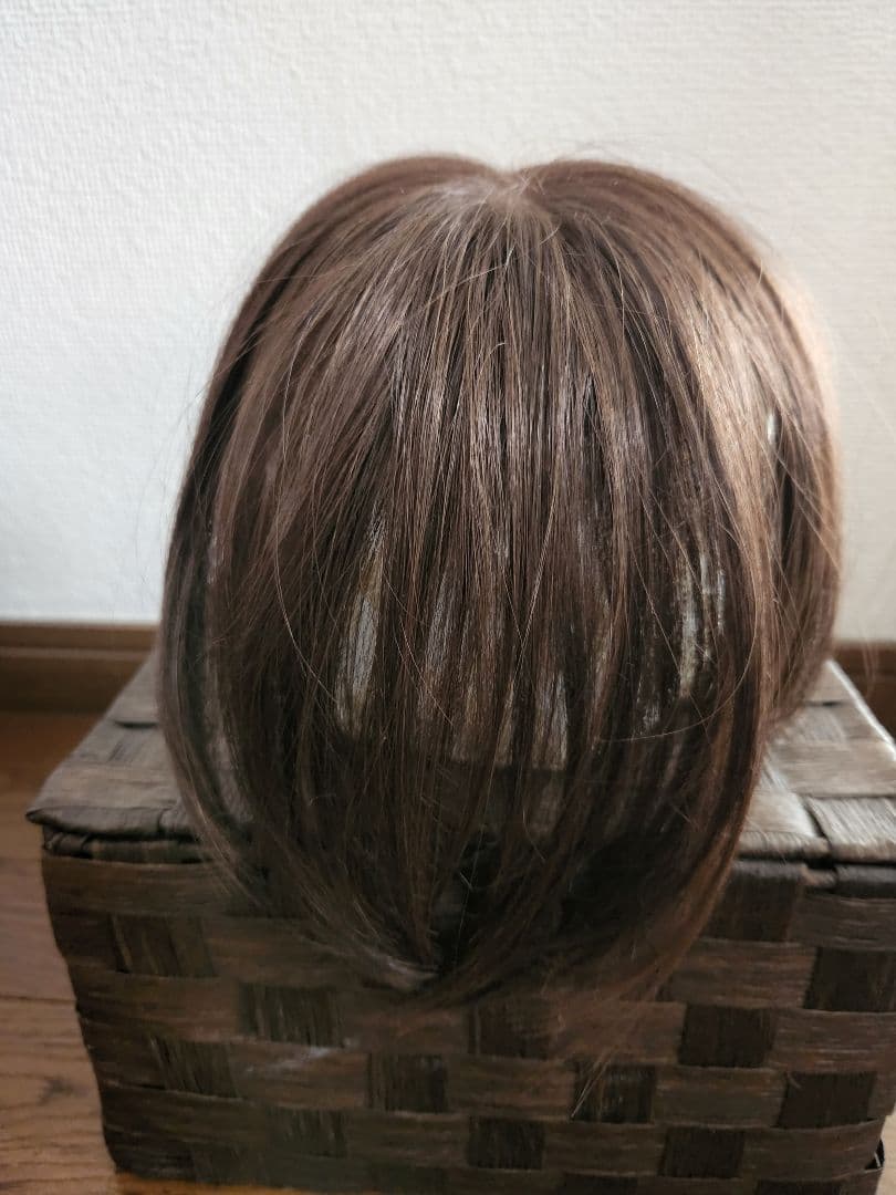 ふみちゃんです。KAZUE カズエ前髪付き分け目ウィッグ