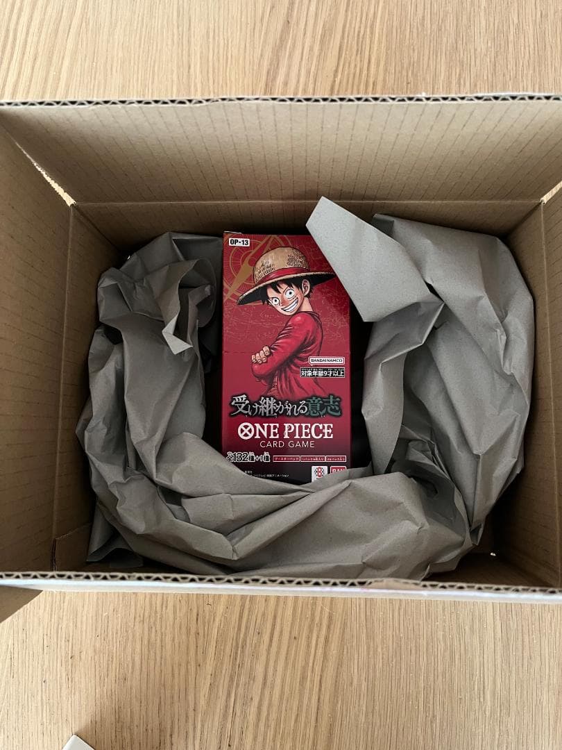 【プレバン当選】未開封 ワンピースカード 受け継がれる意志 OP-13 1BOX