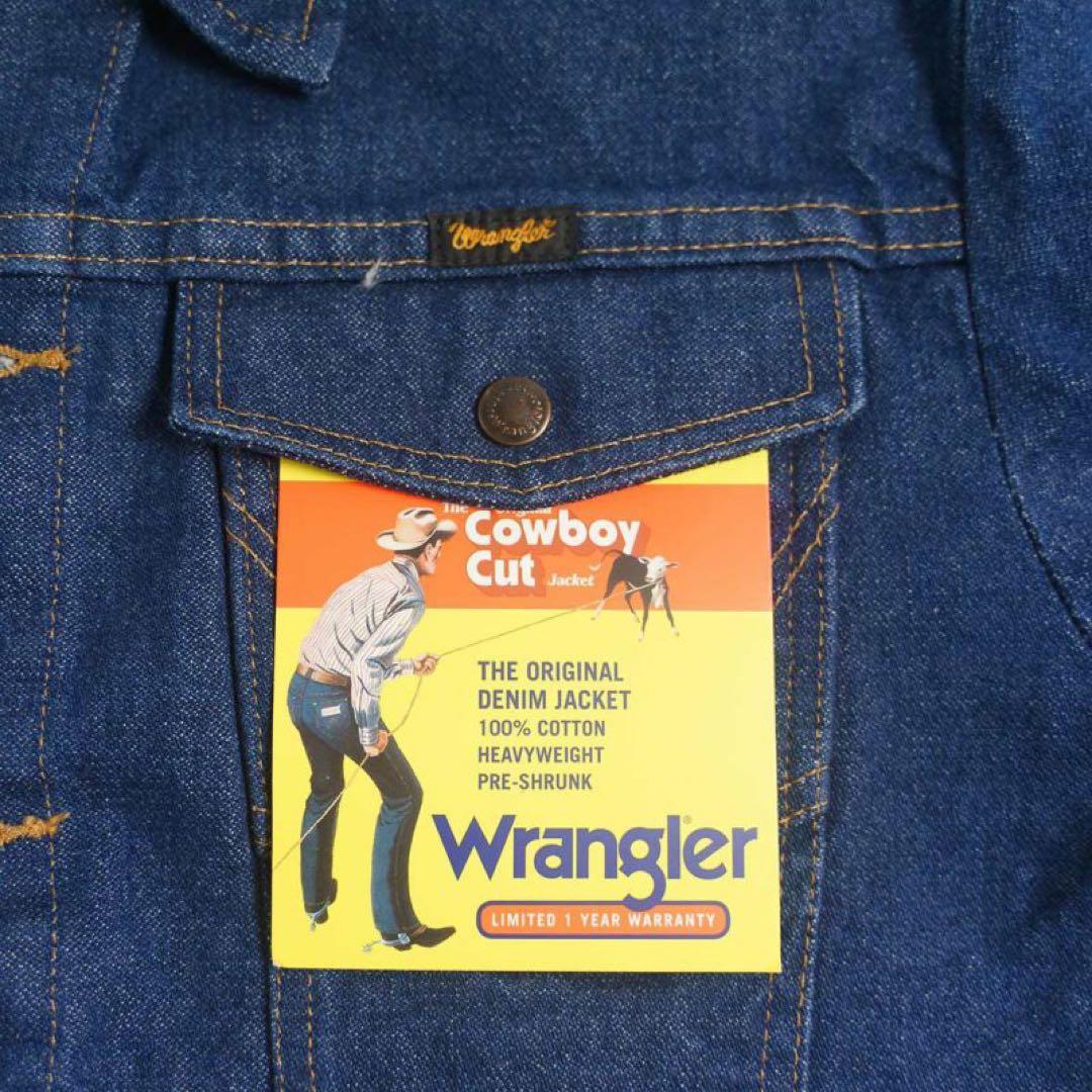 Wrangler 74145PW デニムジャケット アンラインド　Mサイズ