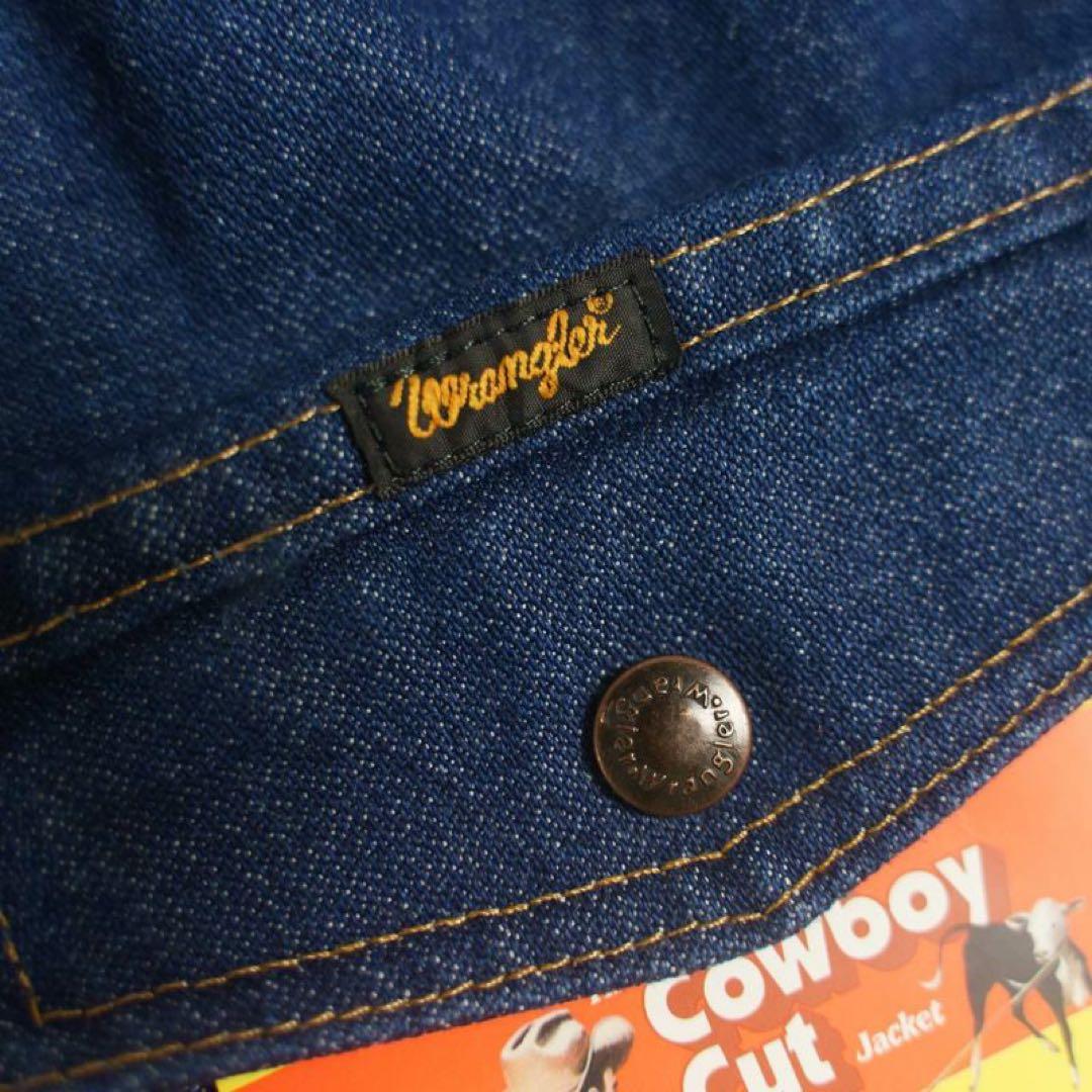 Wrangler 74145PW デニムジャケット アンラインド　Mサイズ