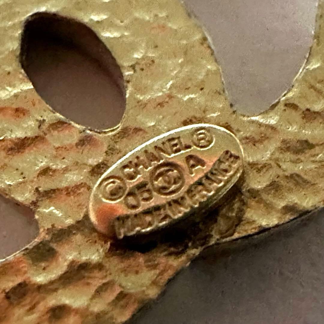 シャネル　CHANEL　ペントップ　チャーム　ココマーク　ラメ　ゴールド　美品