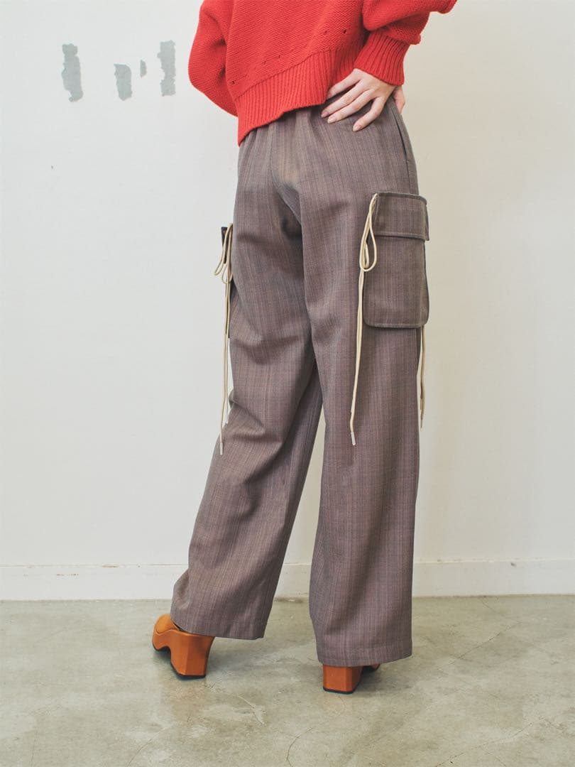 Soduk 24SS pockets easy trousers カーゴパンツ