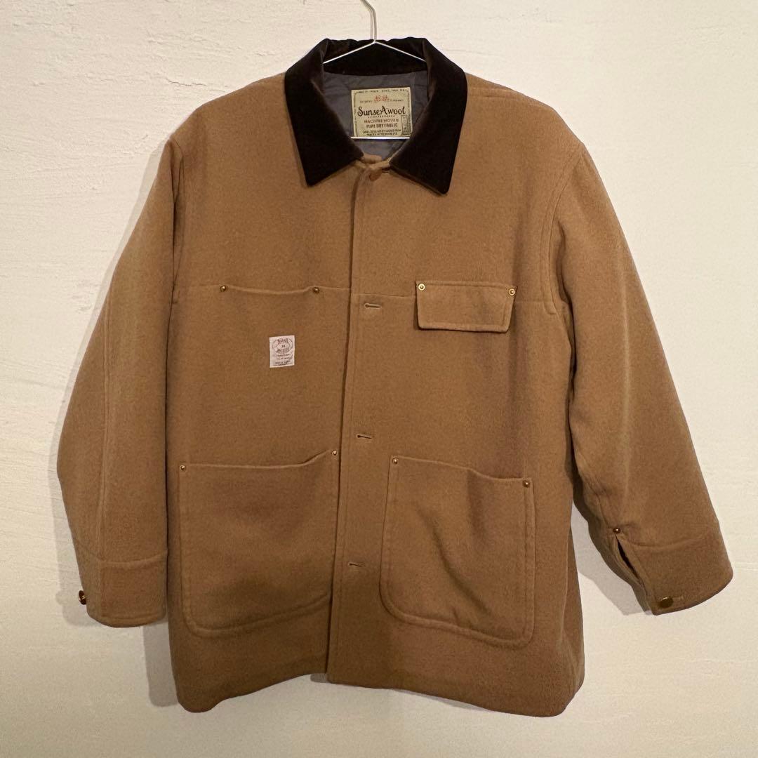 ジャケット・アウター SUNSEA RAKUDA COVERALLS CAMEL size1
