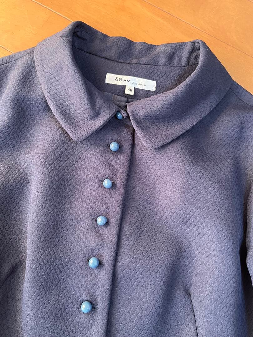 49av.junko shimada 七分袖ワンピース