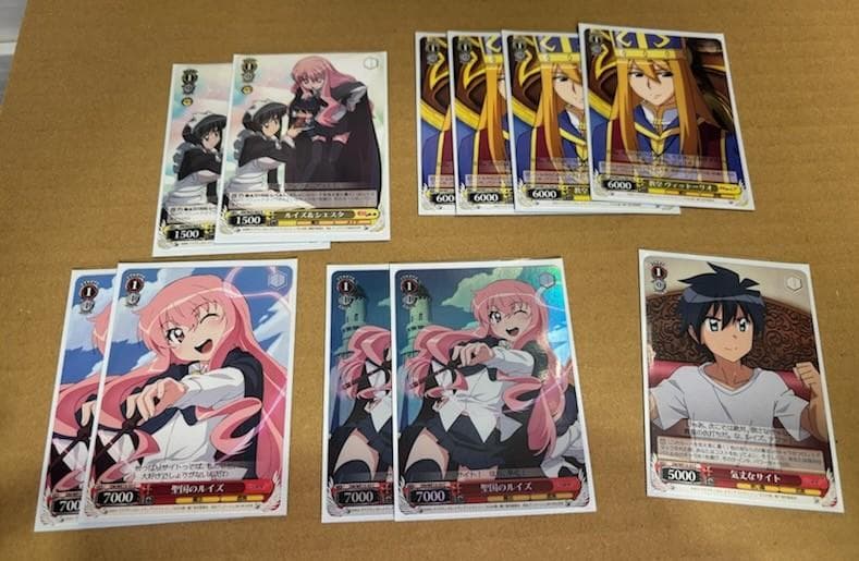 WS　ヴァイスシュバルツ　ゼロの使い魔　8扉　ルイズ軸　デッキ