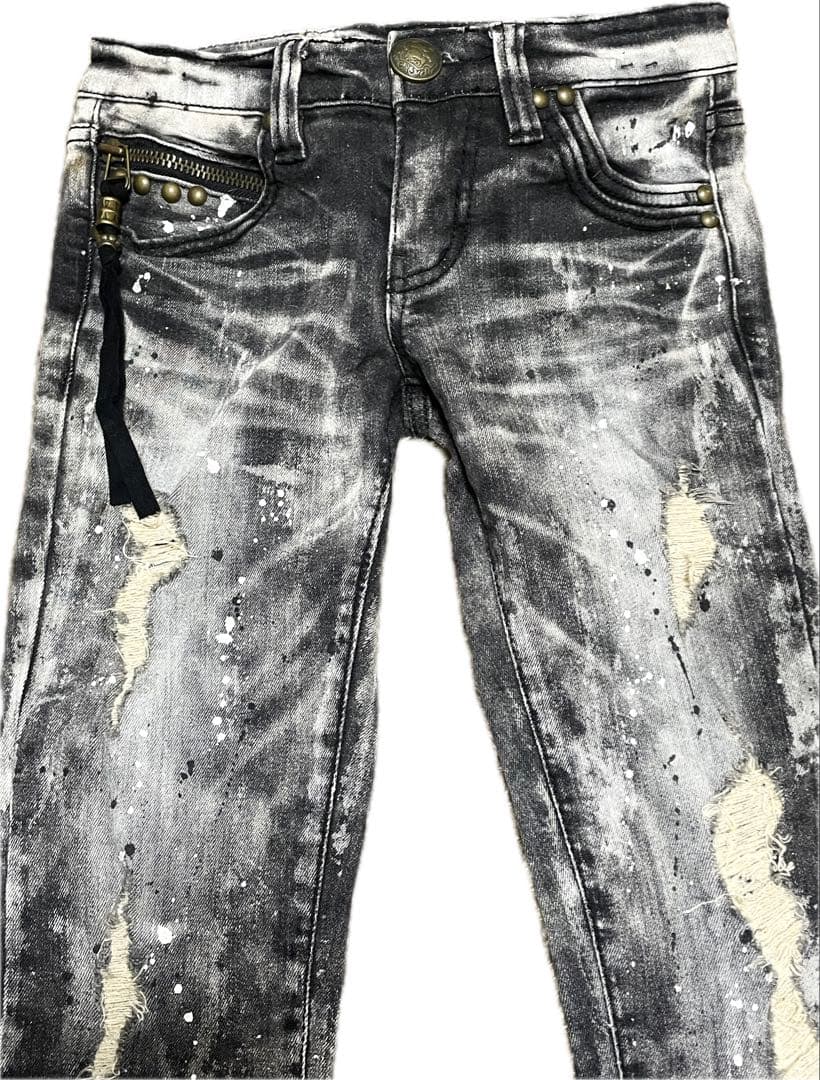 d.i.a. GARULA  fur belt denim pants ベルト