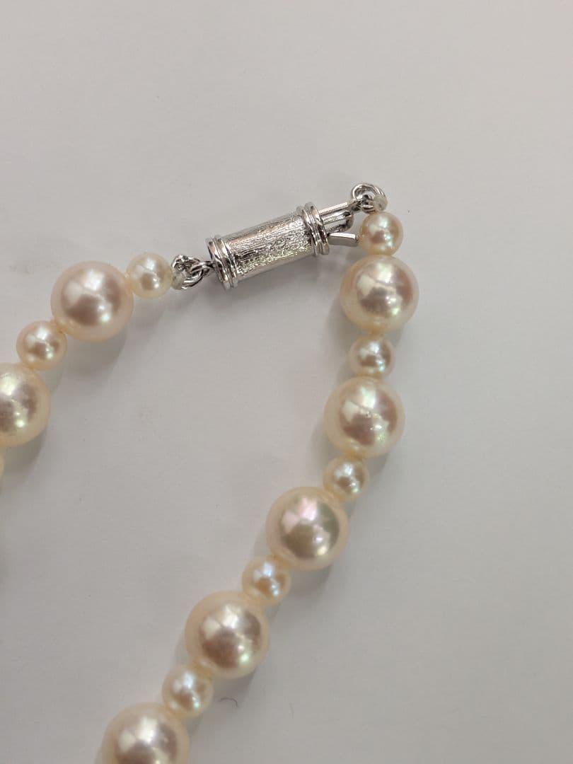 パール ネックレス SV925 真珠 アクセサリー