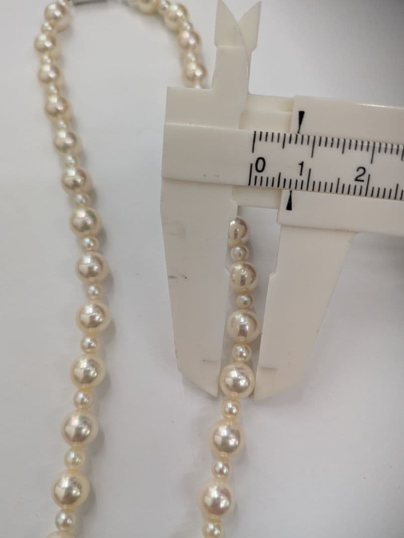 パール ネックレス SV925 真珠 アクセサリー