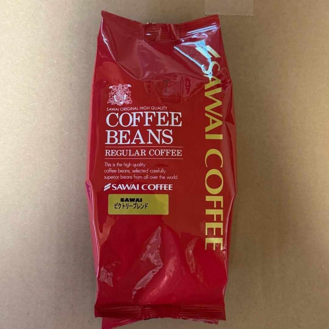 澤井珈琲 コーヒー豆【ビクトリーブレンド】500g 豆のまま ×20個