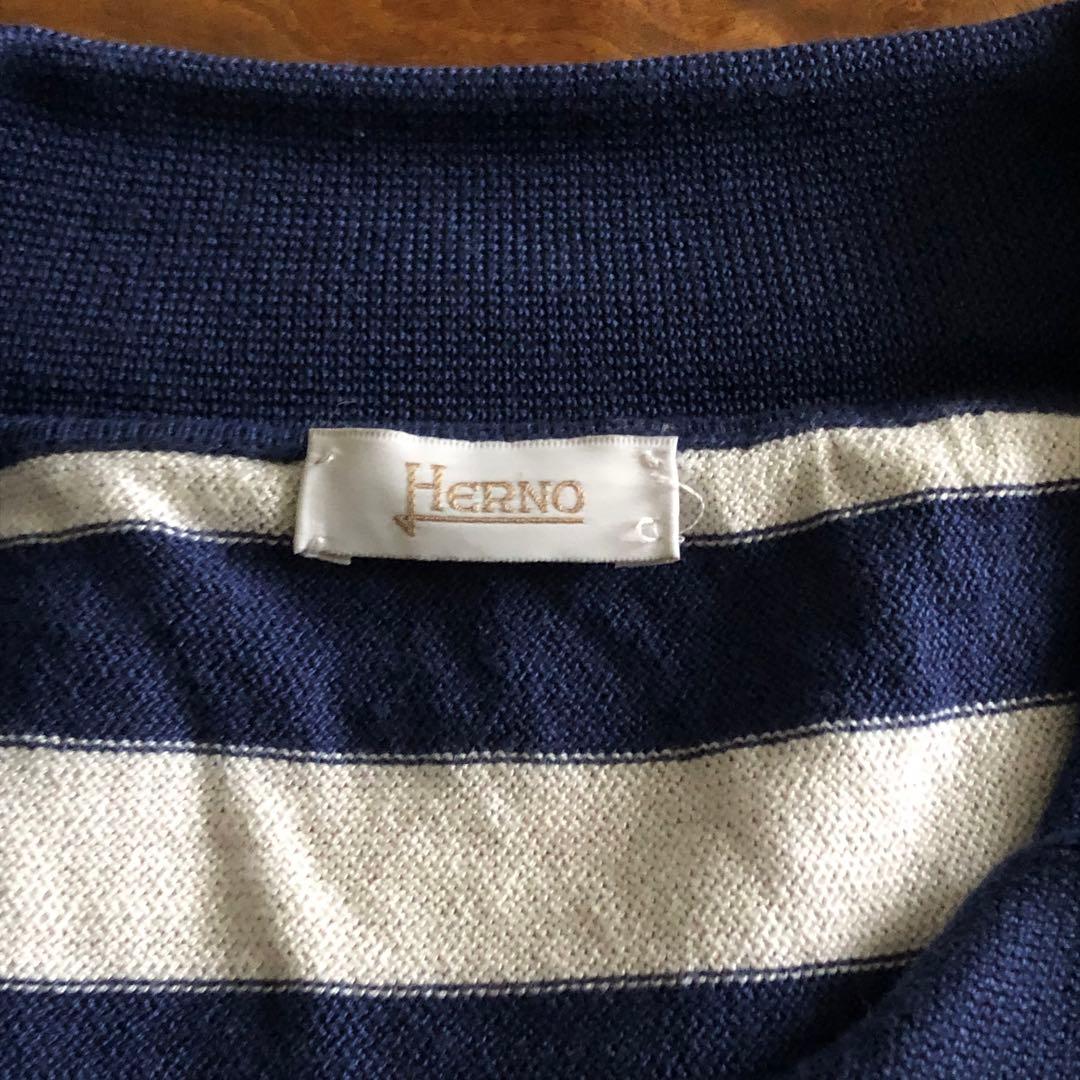 ヘルノ　半袖　ニット