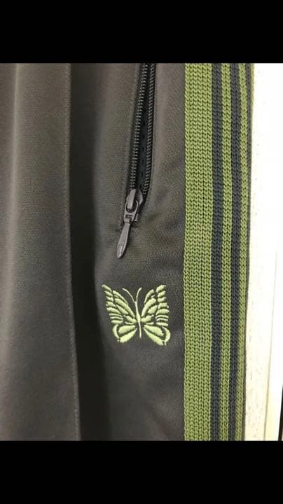needles トラックパンツ  チャコール