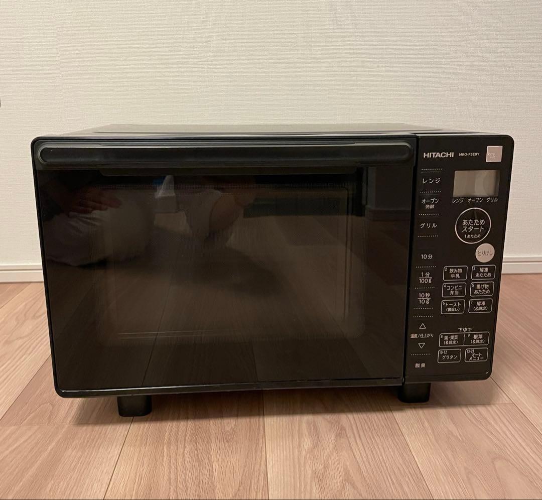 HITACHI 日立 ブラック オーブンレンジ　MRO-F5E9Y 2021年製