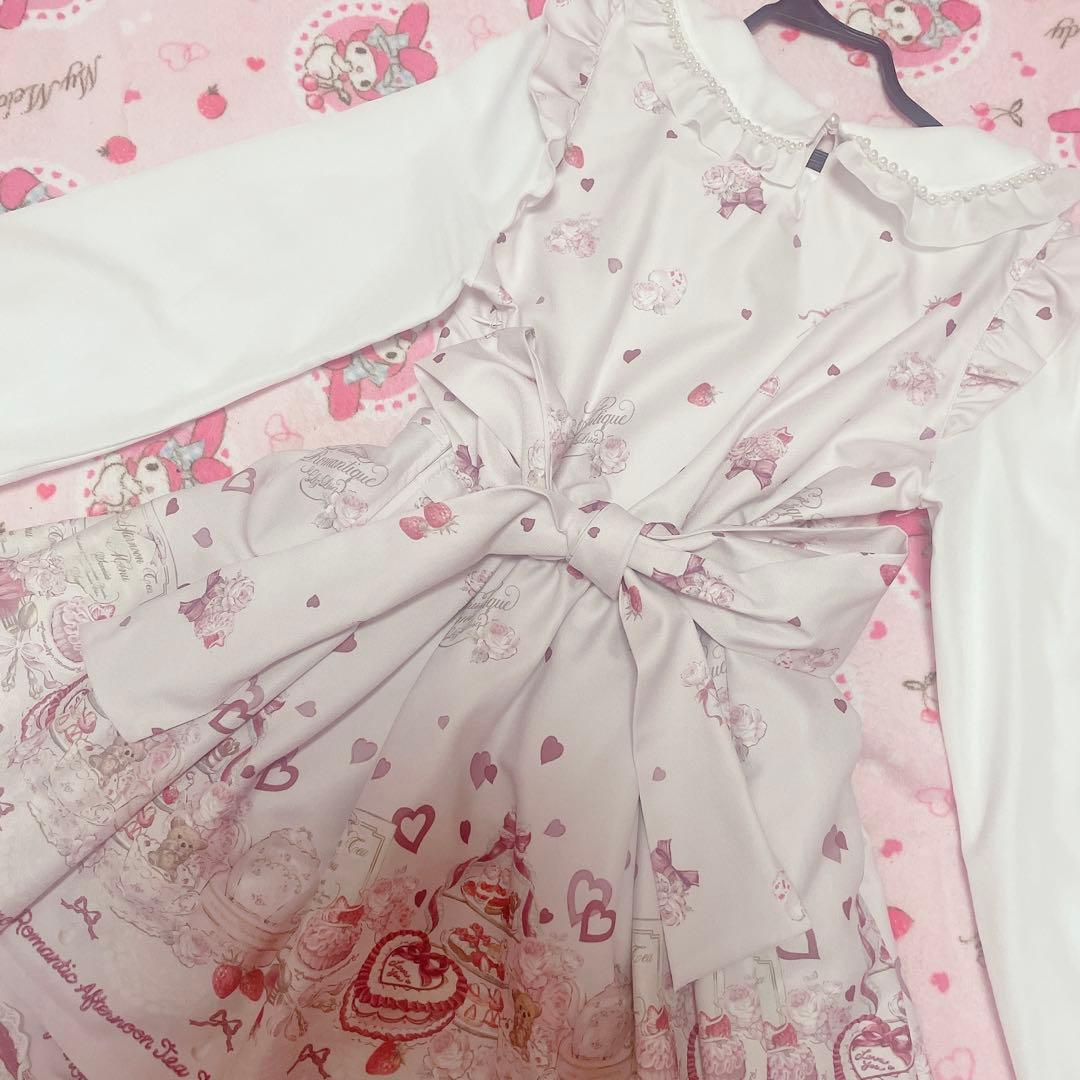 お取り置き中♡♡ アフタヌーンティー柄 セットアップ♡ピンク♡