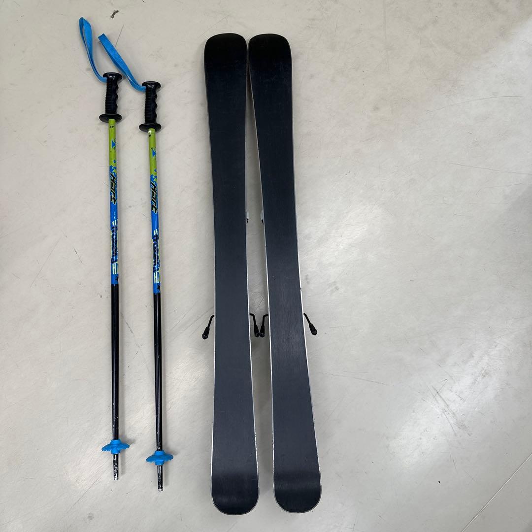 キッズスキー板96/ブーツ19/ストックのセット