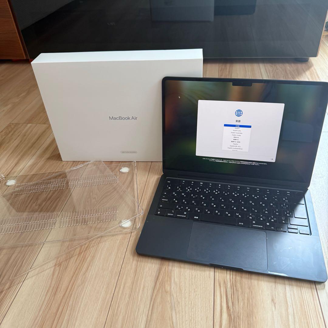 [￼充電35回]MacBook Air M2 8GB 512GB