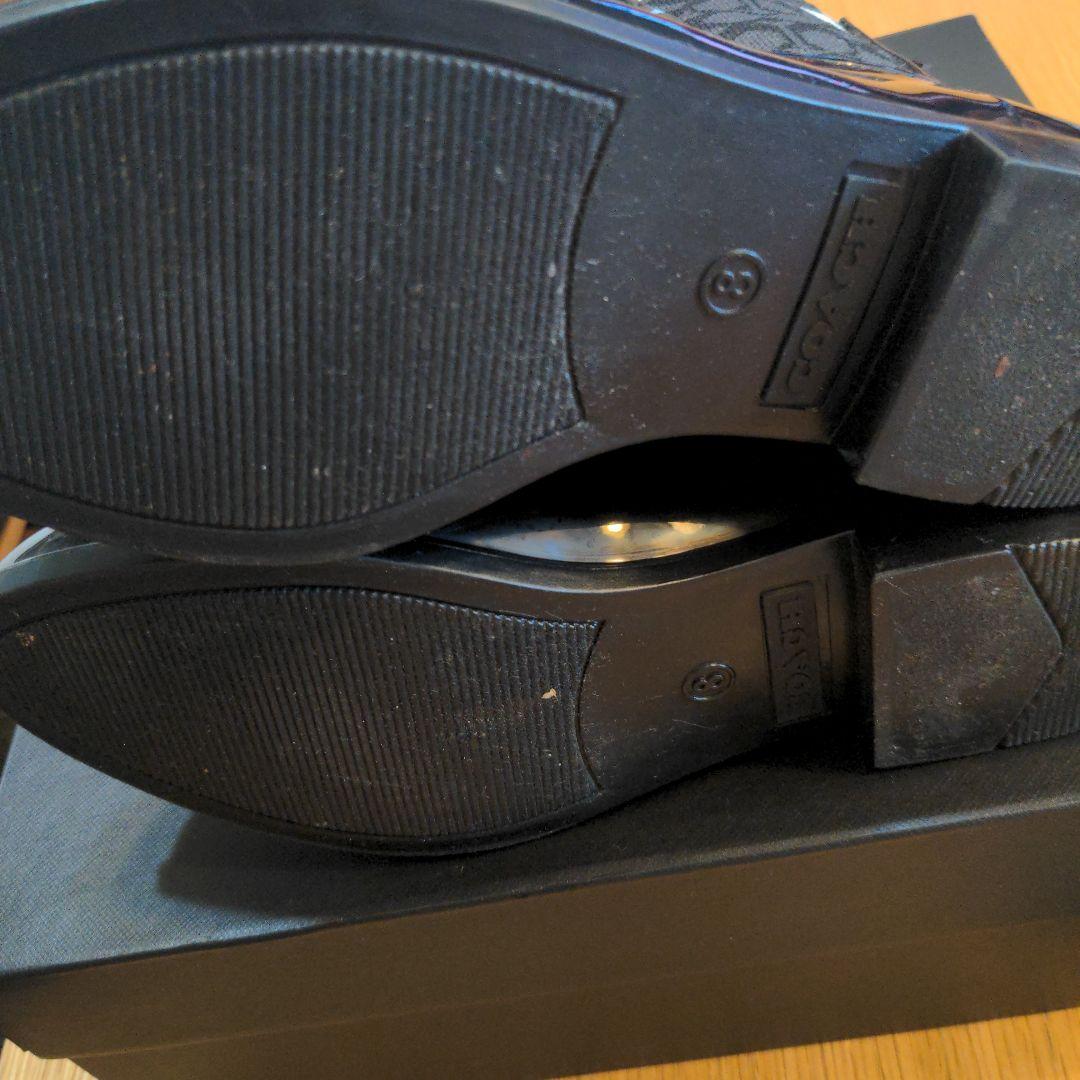 【佐藤さま専用】COACH コーチ レインブーツ サイドゴアブーツ