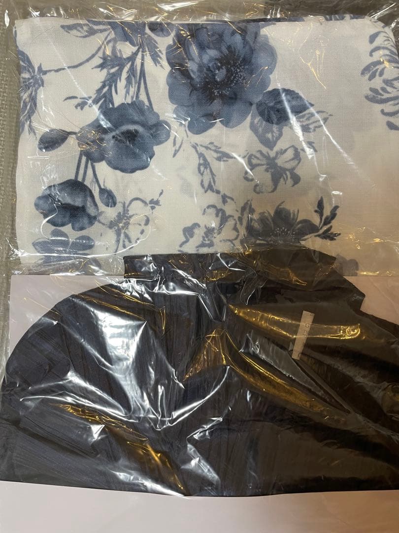 新品・未使用　水彩花柄浴衣セット[gi1519] GRL