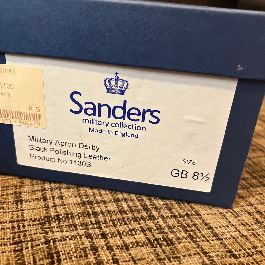 Sanders ブラック ドレスシューズ