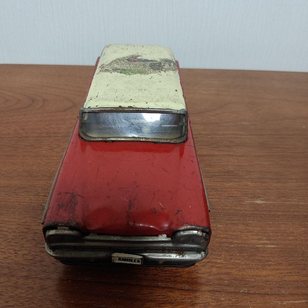 当時物 HIGH WAY PATROL POLICE NO.6ブリキ おまけ付