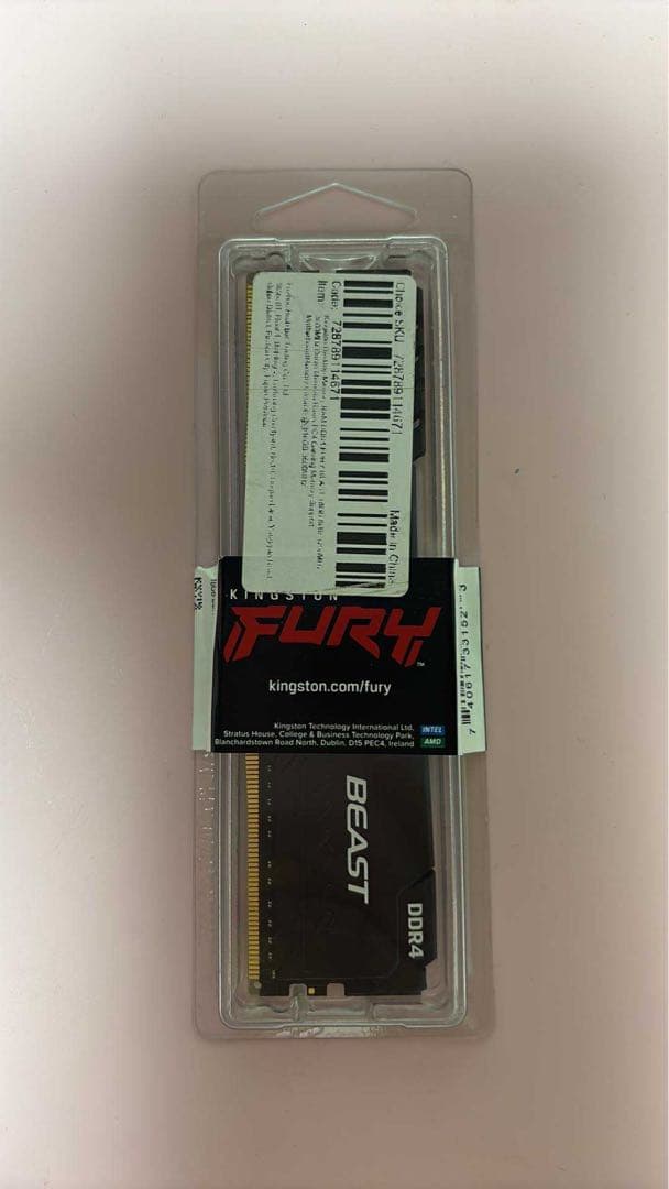 Kingston FURY BEAST DDR4 メモリ-16gb-3600