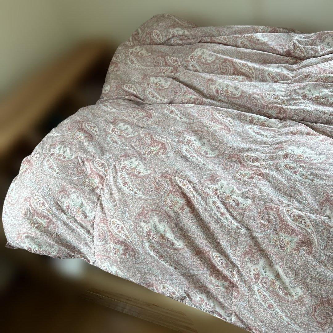 2.クリーニング済み　あったかい羽毛布団　西川　日本製