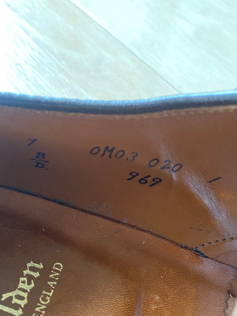 【Alden】オールデン 969 プレーントゥ US7