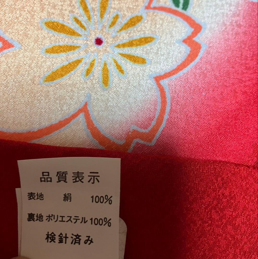 夏　お宮参り用 着物 正絹