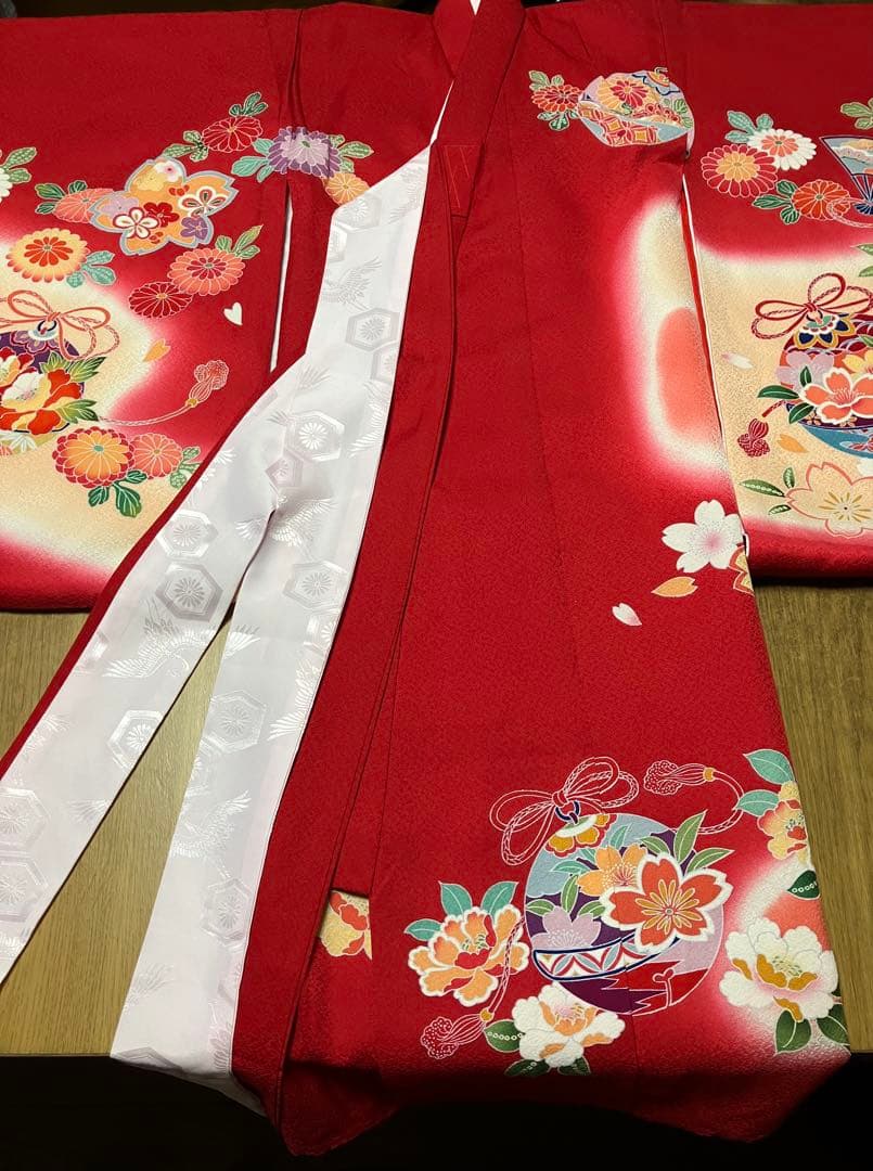 夏　お宮参り用 着物 正絹