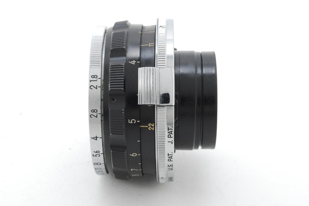 レア刻印 *U.S.PAT* Nikon W-Nikkor 3.5cm f1.8