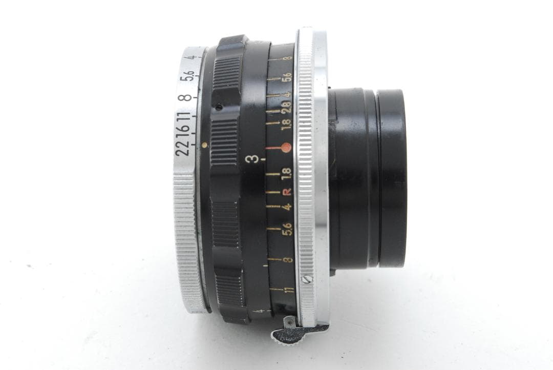 レア刻印 *U.S.PAT* Nikon W-Nikkor 3.5cm f1.8