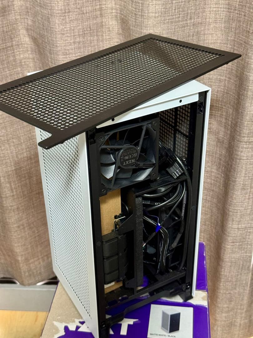 中古美品　NZXT H1 v2 電源ユニット本体なし