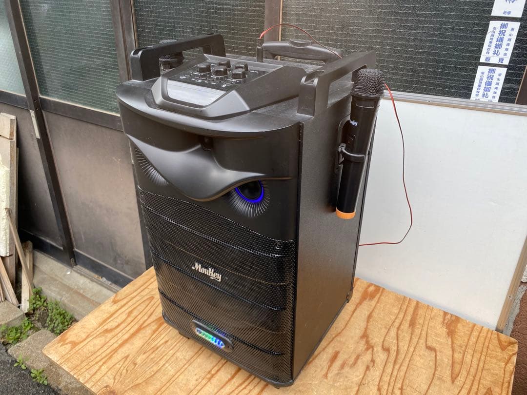 moukey mts12-1 スピーカー　ワイヤレスマイク　中古品