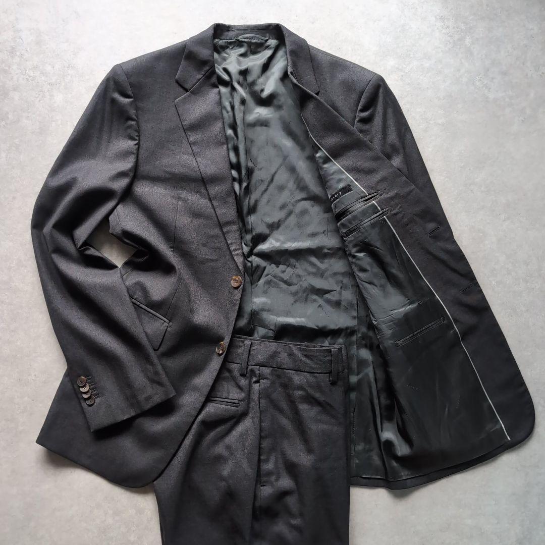 高級✨ セオリー × ロロピアーナ シングルスーツ ウール ストレッチ L相当