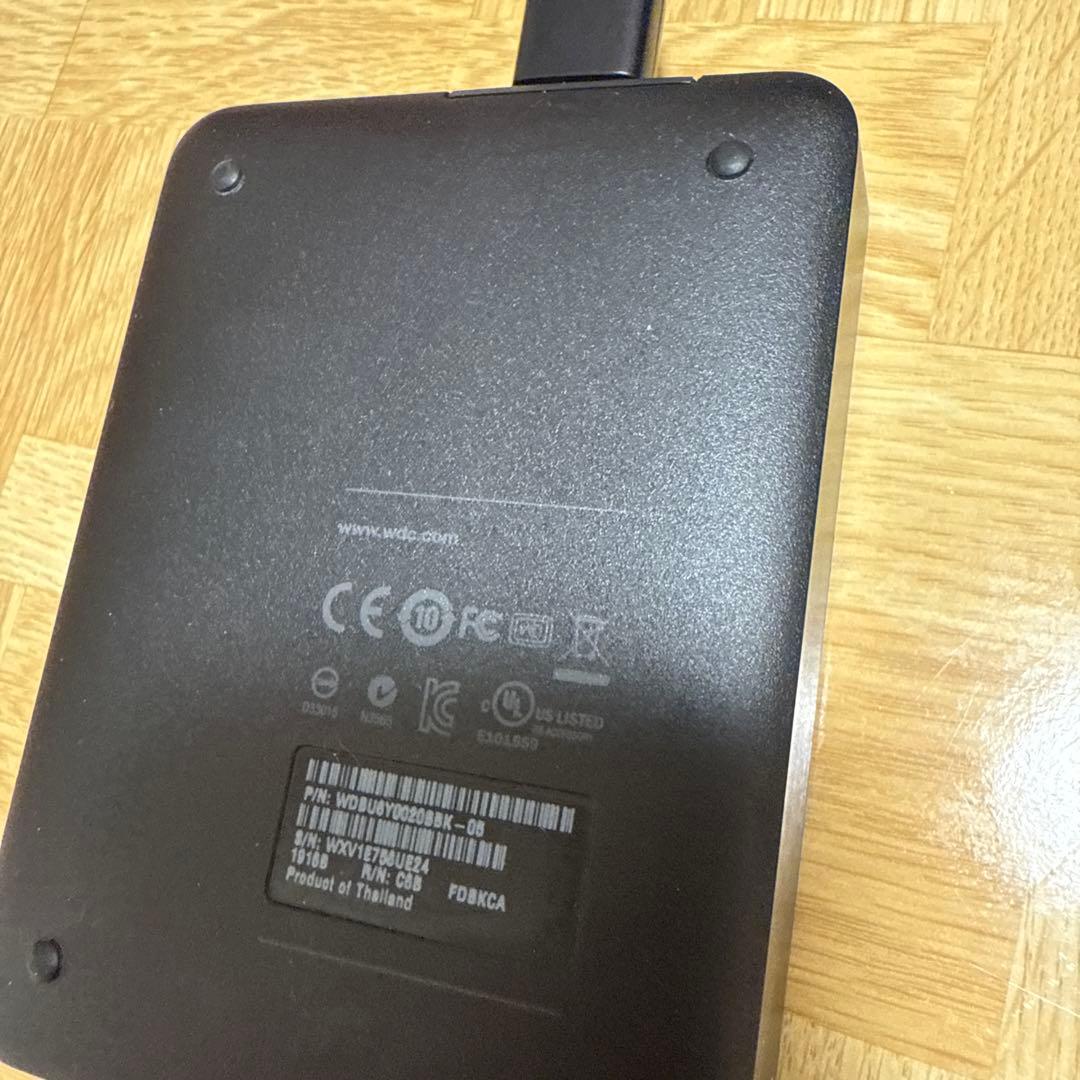 WD Elements WDBU6Y0020BBK　外付けHDD 2TB