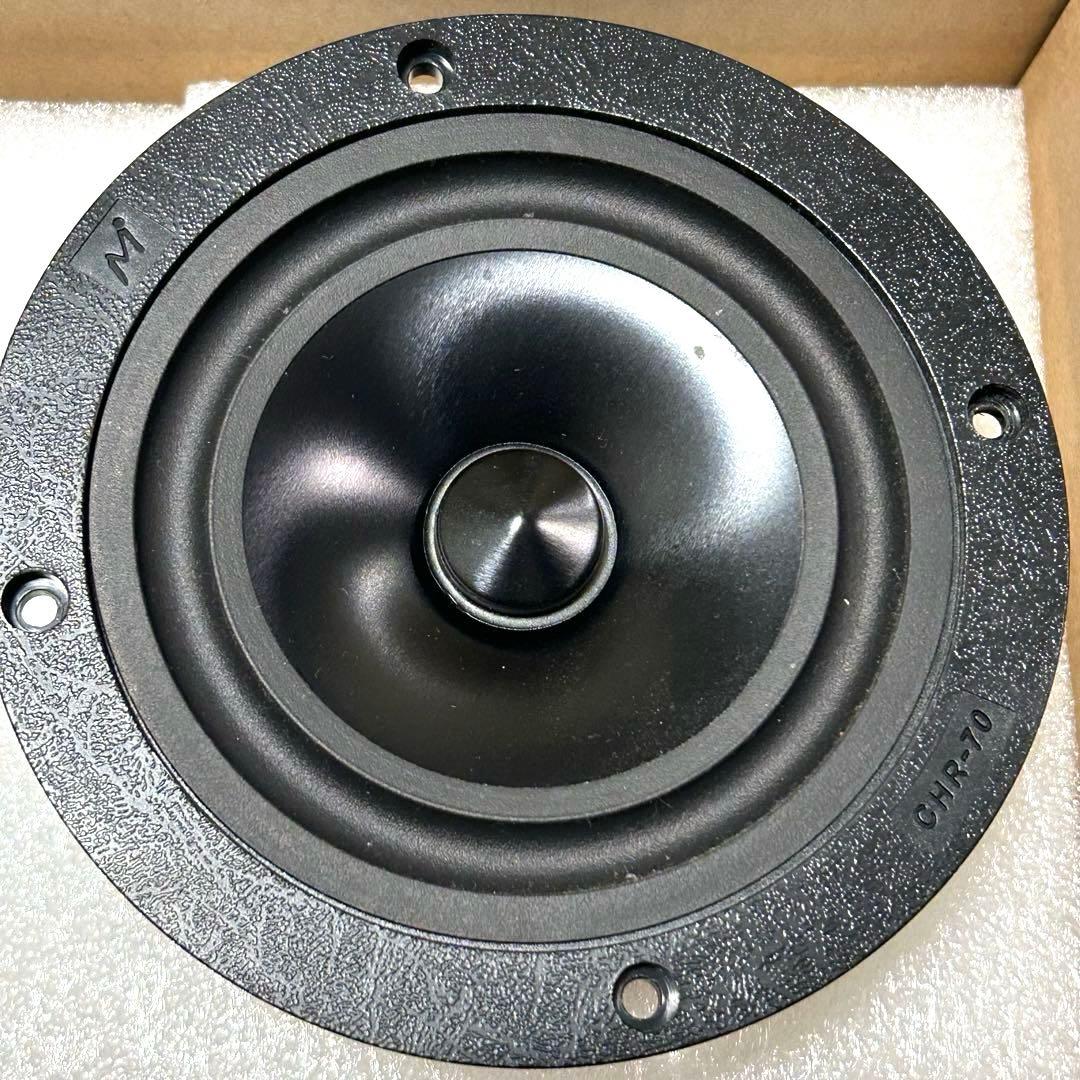 未使用品 MarkAudio CHR70v3 10cmフルレンジ ユニット ペア