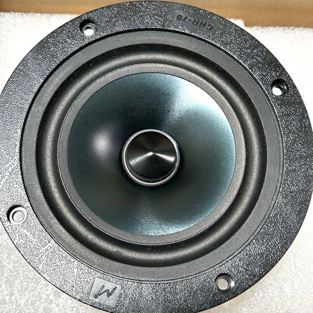 未使用品 MarkAudio CHR70v3 10cmフルレンジ ユニット ペア