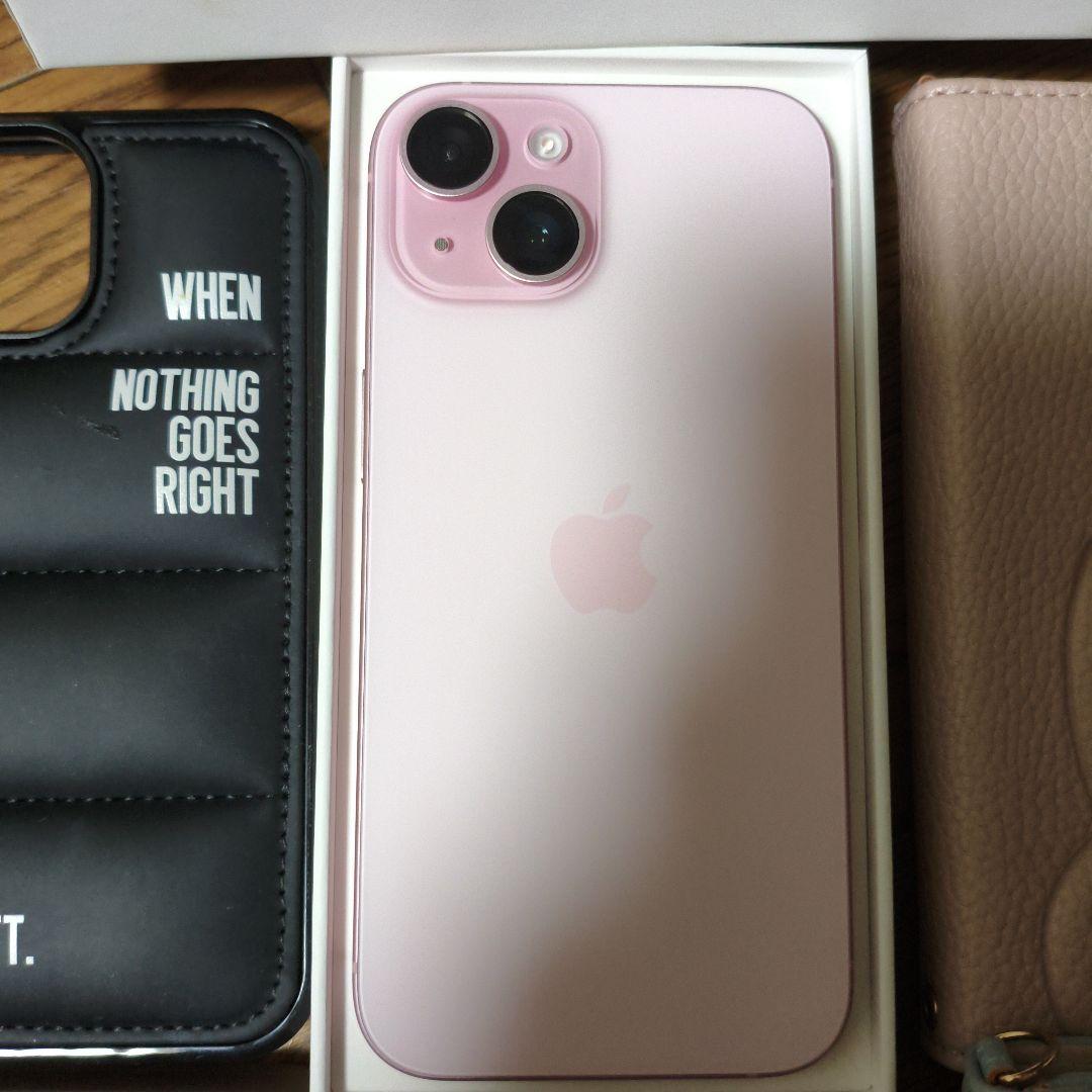 【美品】iPhone15 128GB　SIMフリー おまけ付き