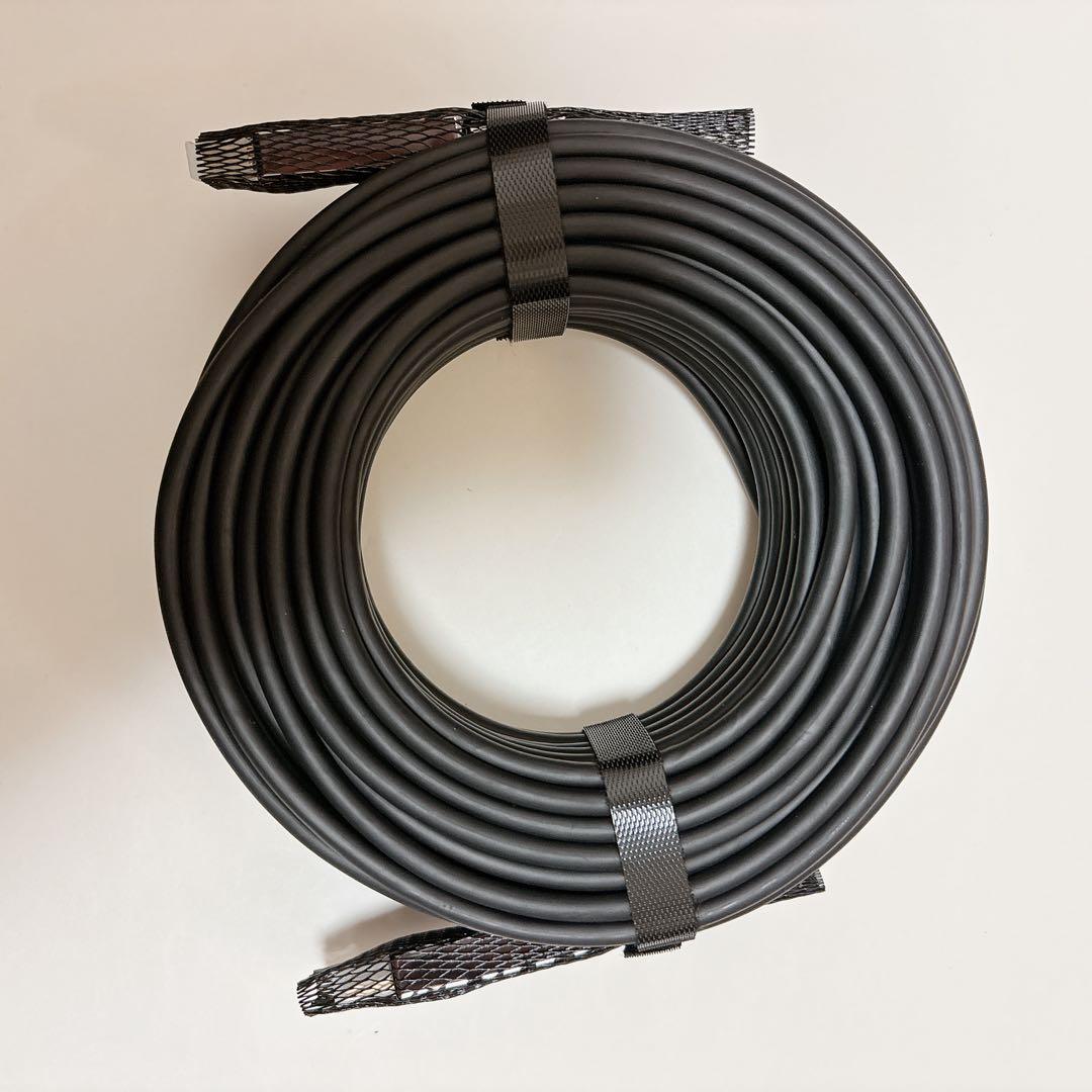 ❇️一点限り❣️8K 光ファイバーケーブルＨＤＭI ブラック20m