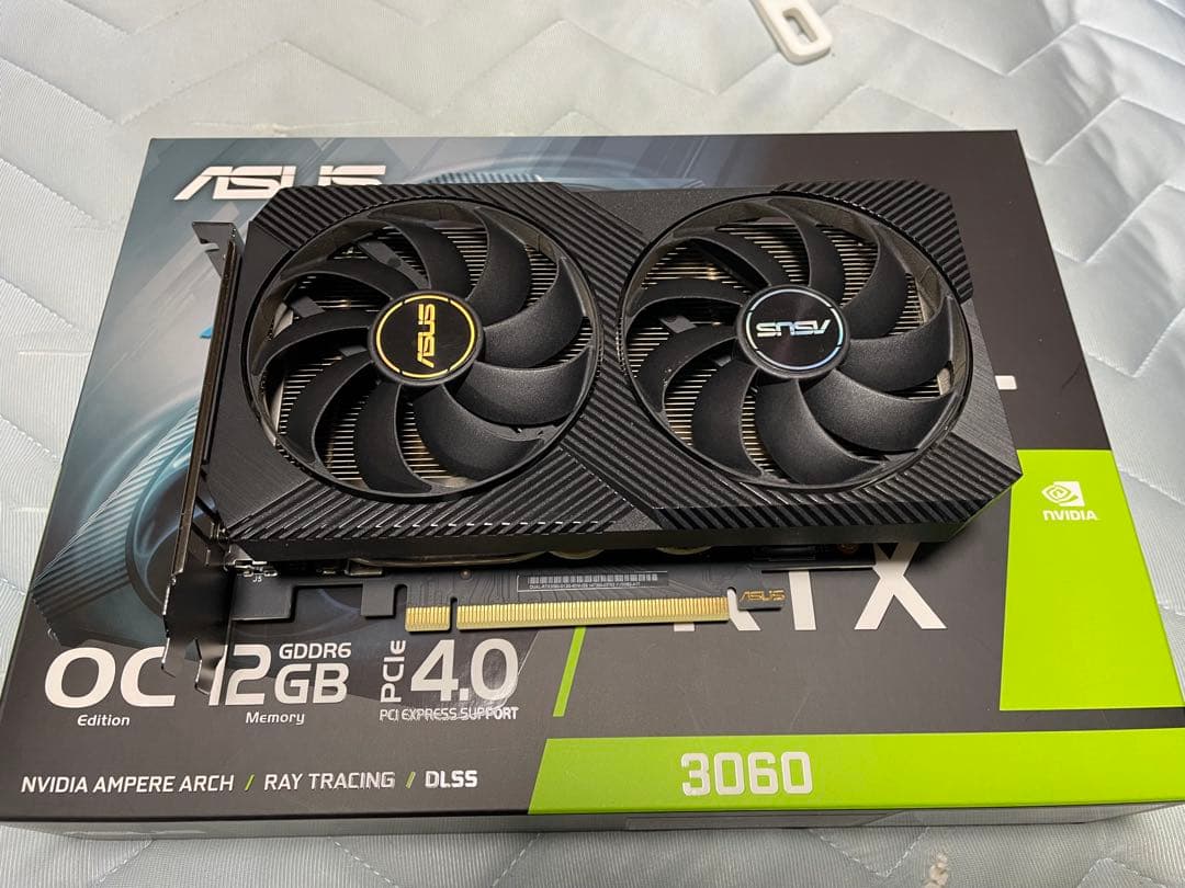 グラフィックボード・グラボ・ビデオカード ASUS RTX3060 12GB DUAL OC